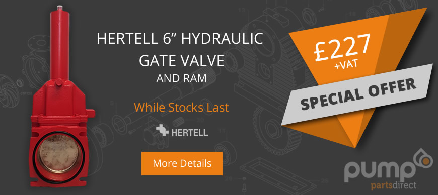 Hertell Hydraulic Gate Valve Special Offer